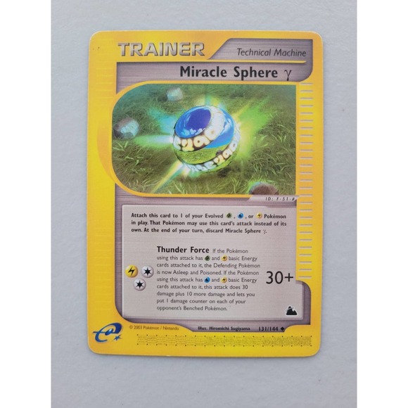 Top Popular Classic Skyridge  Miracle Sphere 131/144 Uncommon Pokemon Card - Picture 1 of 2